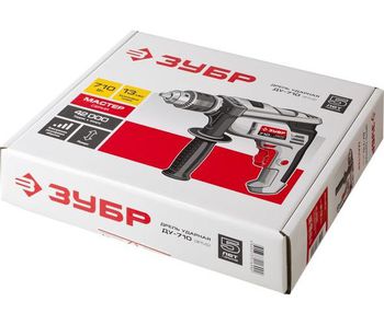 Дрель ударная ЗУБР ДУ-710 ЭРМ2
