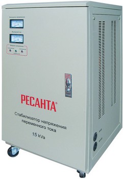 Стабилизатор напряжения Ресанта АСН 15000/1-ЭМ 63/3/1