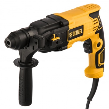 Перфоратор электрический Denzel RH-650-18, SDS-plus, 650 Вт, 2.0 Дж, 3 плюс 1 реж.