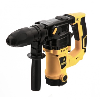 Перфоратор электрический Denzel RHV-1100-26, SDS-plus, 1100 Вт, 4 Дж, 3 реж.