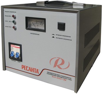 Стабилизатор напряжения Ресанта АСН 3000/1-ЭМ 63/1/5