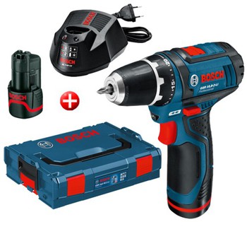 Аккумуляторный шуруповерт Bosch GSR 10,8-2 Li L-BOXX 0.601.868.102
