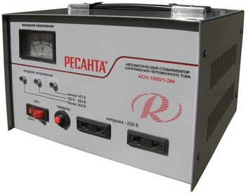 Стабилизатор напряжения Ресанта АСН 1000/1-ЭМ 63/1/2