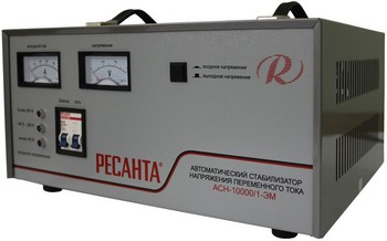 Стабилизатор напряжения Ресанта АСН 10000/1-ЭМ 63/1/8