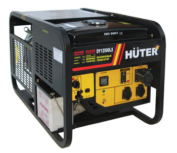 Бензогенератор Huter DY 12500 LX