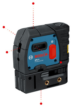 Лазерный точечный уровень Bosch GPL 5 0.601.066.200
