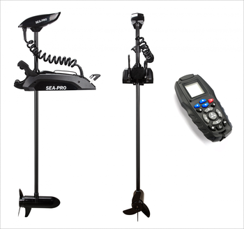 Электромотор SEA-PRO 80L GPS Черный / белый (24V)