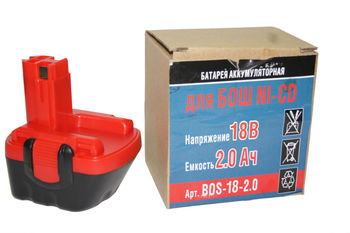 Аккумулятор P.I.T Li-ion 18V 2,0AH для Bosch