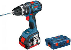 Шуруповерт аккумуляторный Bosch GSB 18 V-LI 2 x 4,0 AH L-Boxx