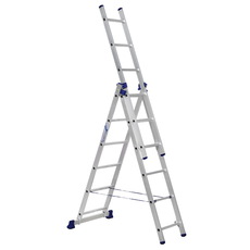 Лестница Алюмет 3*6 (5306) алюминиевая