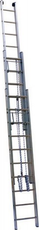 Лестница Алюмет 3*12 (3312) алюминиевая с канатной тягой