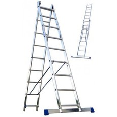 Лестница Алюмет 2*8 (5208) алюминиевая